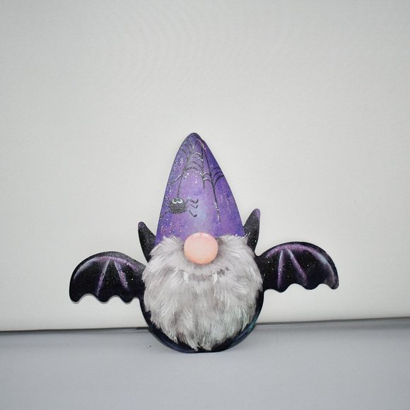 Round Top Halloween Collection Count Vampire Bat Gnome Decor #F21001-5 NWT - Picture 1 of 3